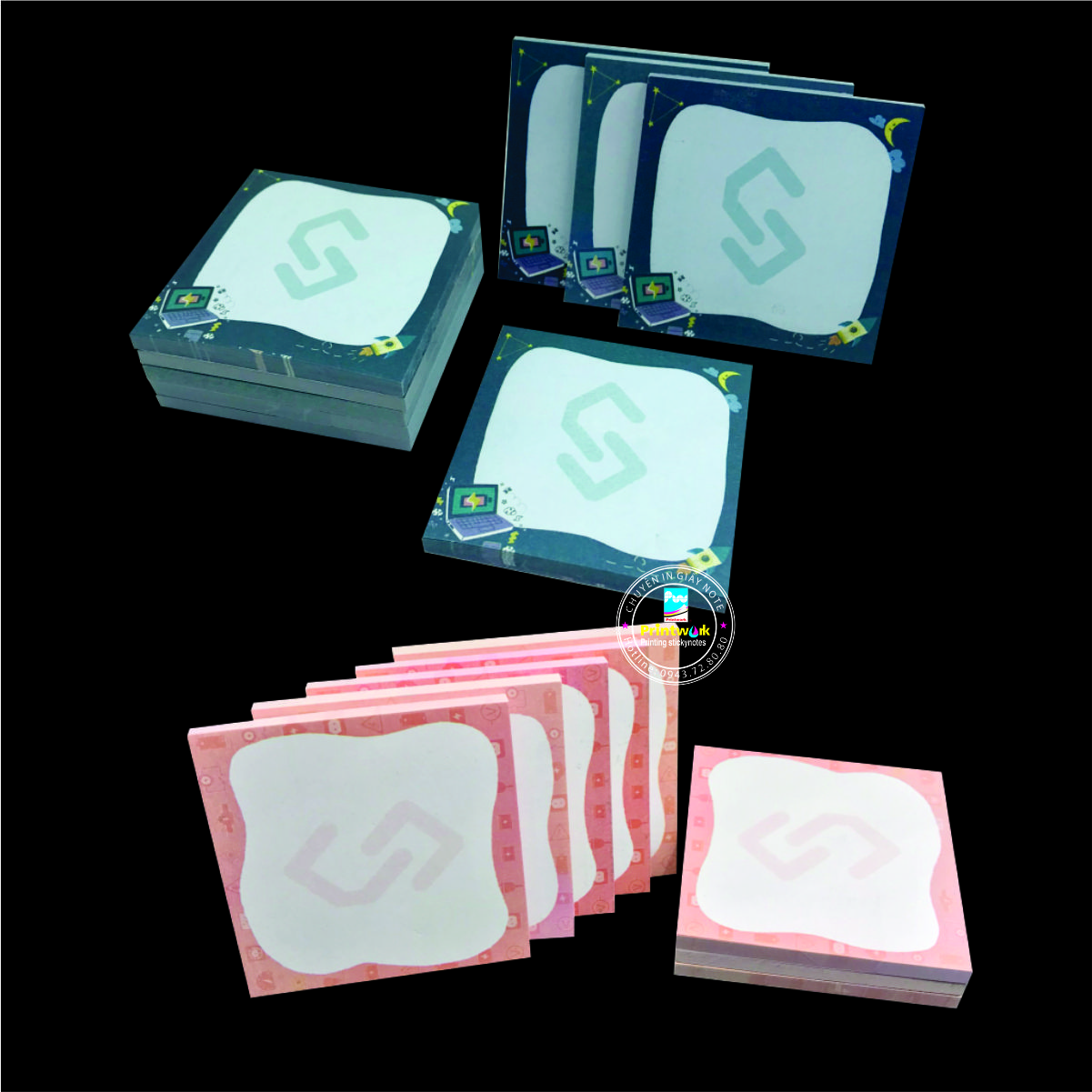 GIẤY NOTE QUÀ TẶNG IN LOGO